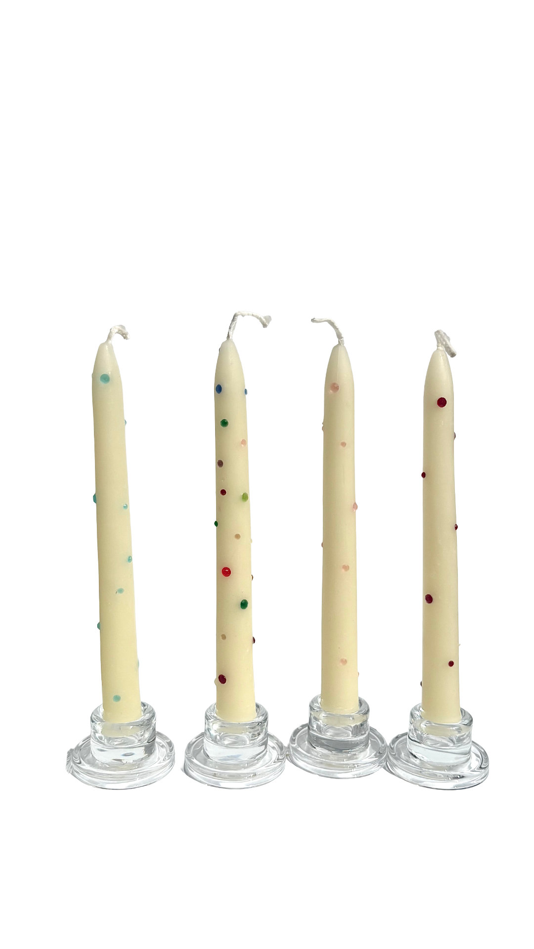 Light Set Wish | Birthstone Gem Beeswax Candle