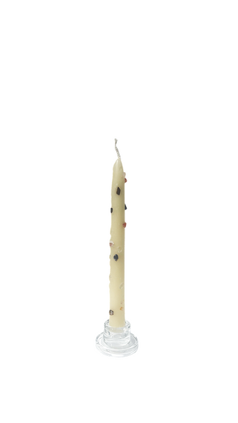 Light Set Wish | Chakra Gem Set Beeswax Candles