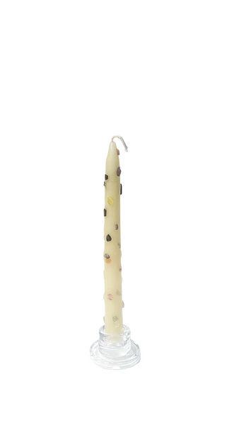 Light Set Wish | Chakra Gem Set Beeswax Candles