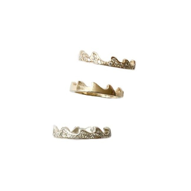 Thin Wave Ring
