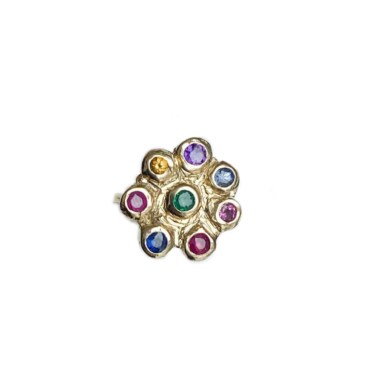 Precious Flower Shield ring